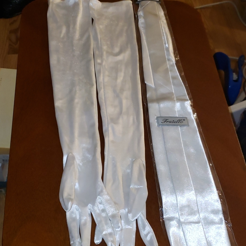 Gloves and  or tie.